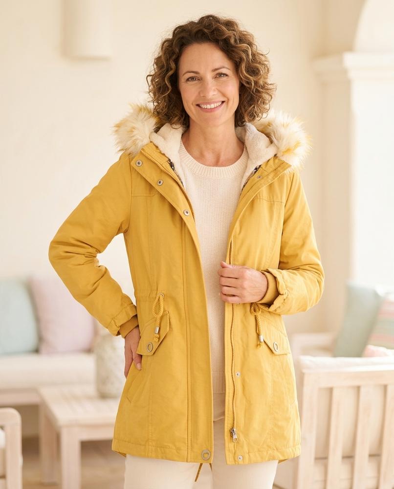 Ulla Fashion - Zevan | Gefüttert Kapuzen Jacke Damen