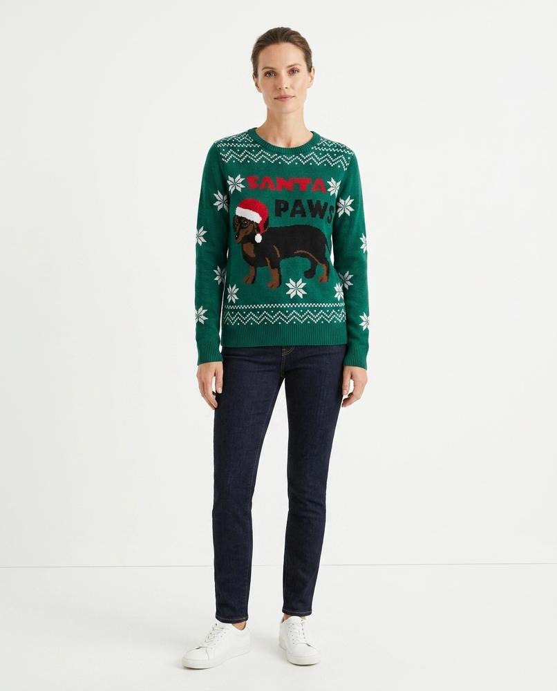Ulla Fashion - Seren | Gemusterter Langärmliger Pullover Unisex
