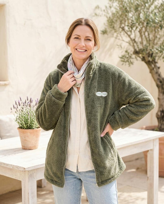 Ulla Fashion - Sasol | Gefütterte Plüschige Jacke Unisex