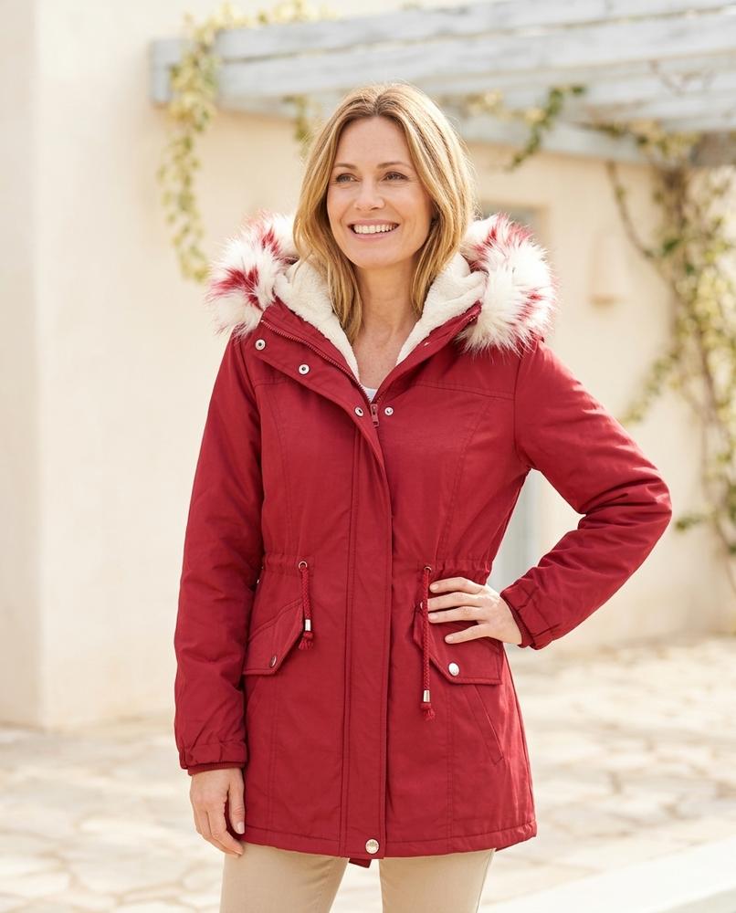 Ulla Fashion - Zevan | Gefüttert Kapuzen Jacke Damen