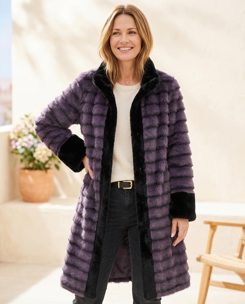 Ulla Fashion - Colen | Segmentierter Gefütterter Mantel Damen
