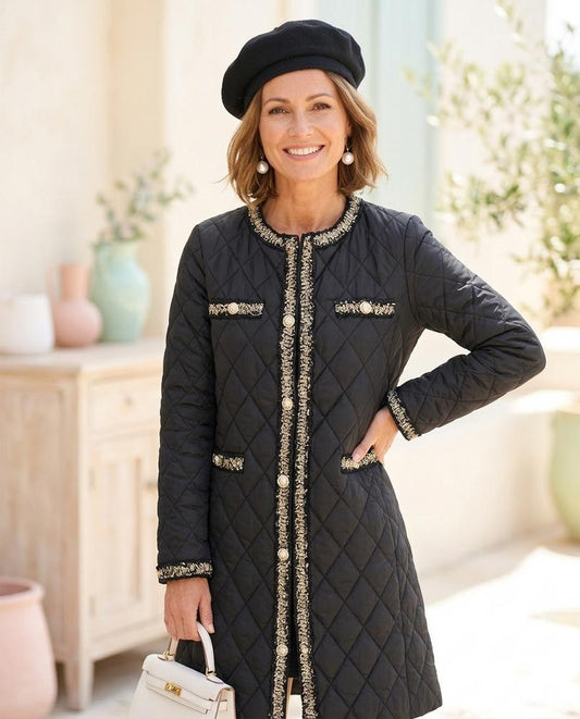 Ulla Fashion - Rovin | Gesteppt Wattiert Mantel Damen