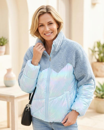 Ulla Fashion - Rosel | Kombinierte Changierende Jacke Damen