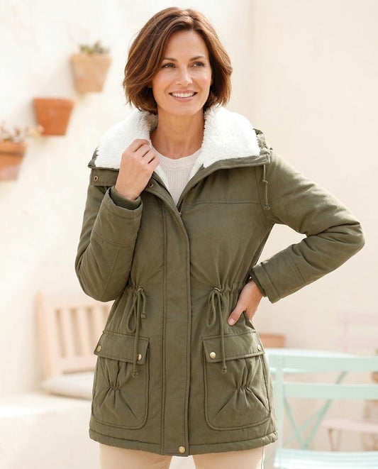Ulla Fashion - Keken | Gefütterter Taillierter Mantel Damen