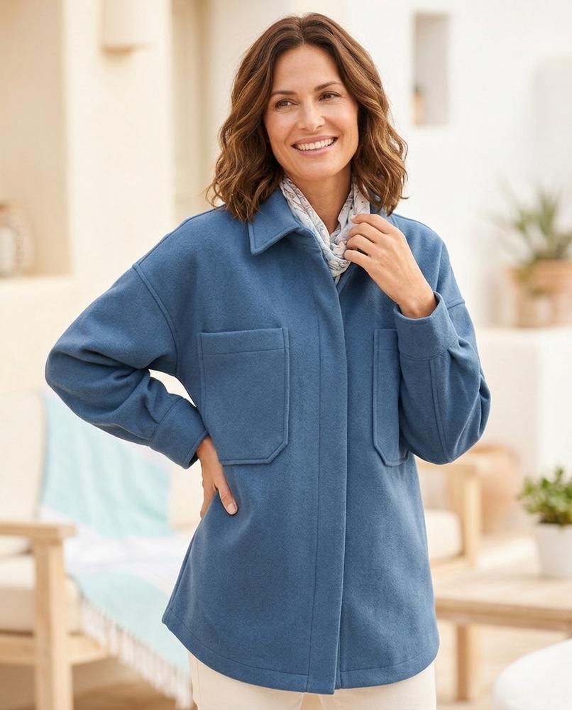 Ulla Fashion - Caven | Kastig Wollig Jacke Damen