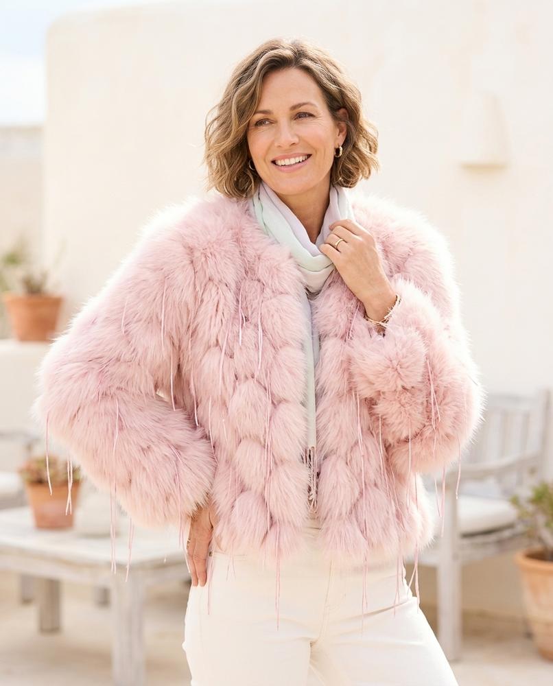 Ulla Fashion - Rimel | Gestuft Pelzig Jacke Damen