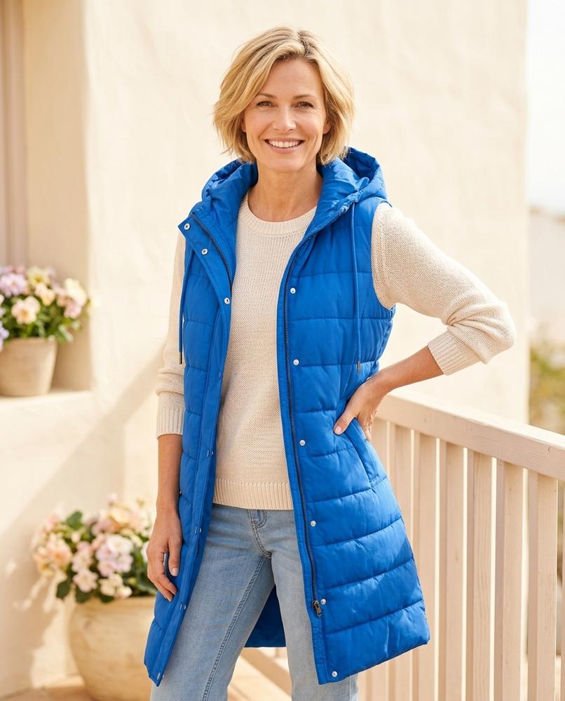 Ulla Fashion - Nemer | Gesteppt Wattiert Weste Damen