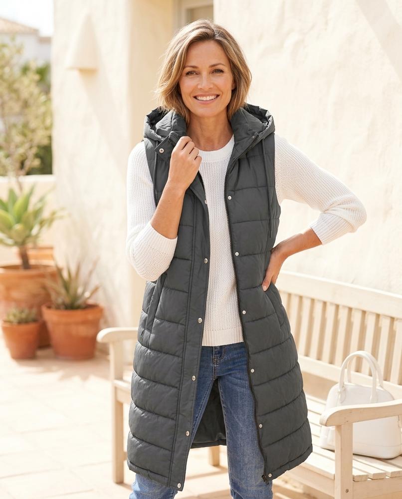 Ulla Fashion - Nemer | Gesteppt Wattiert Weste Damen