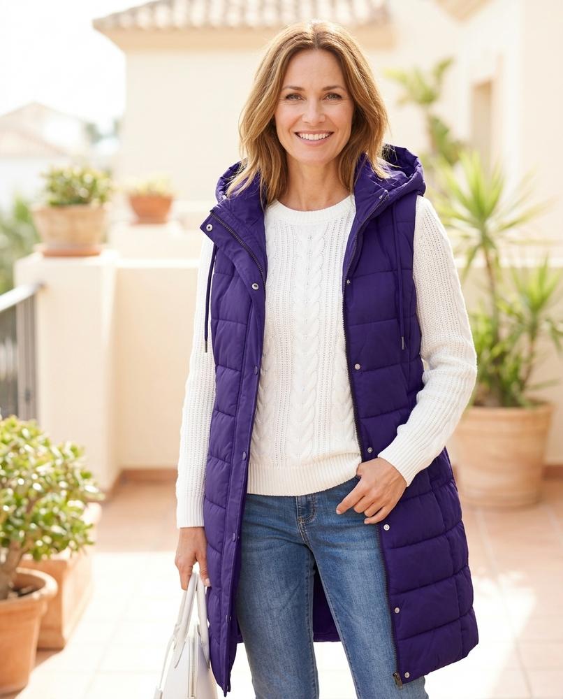 Ulla Fashion - Nemer | Gesteppt Wattiert Weste Damen