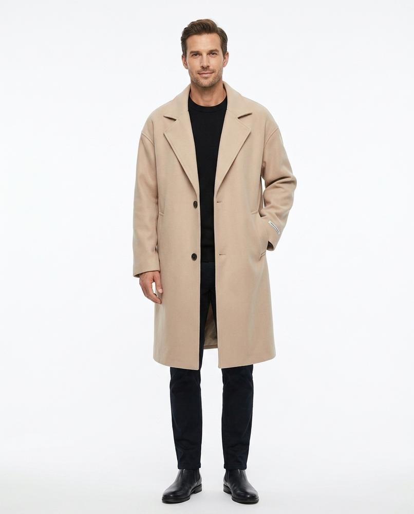 Ulla Fashion - Vinal | Einreihig Gefüttert Mantel Herren