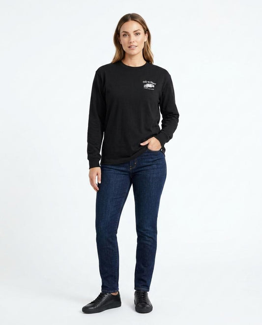 Ulla Fashion - Tavin | Langärmlig Bedruckt Sweatshirt Unisex