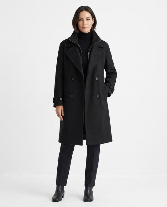 Ulla Fashion - Timir | Zweireihig Gefüttert Mantel Herren