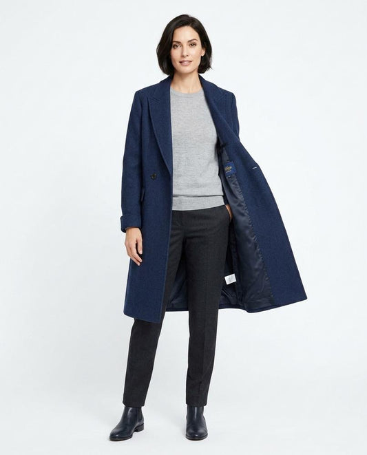 Ulla Fashion - Vevar | Gefütterter Woll Mantel Herren