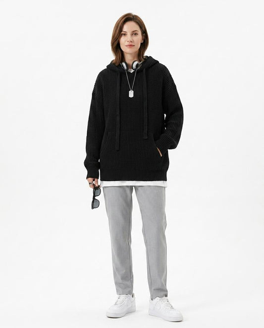 Ulla Fashion - Lysin | Strukturiert Weit Hoodie Unisex
