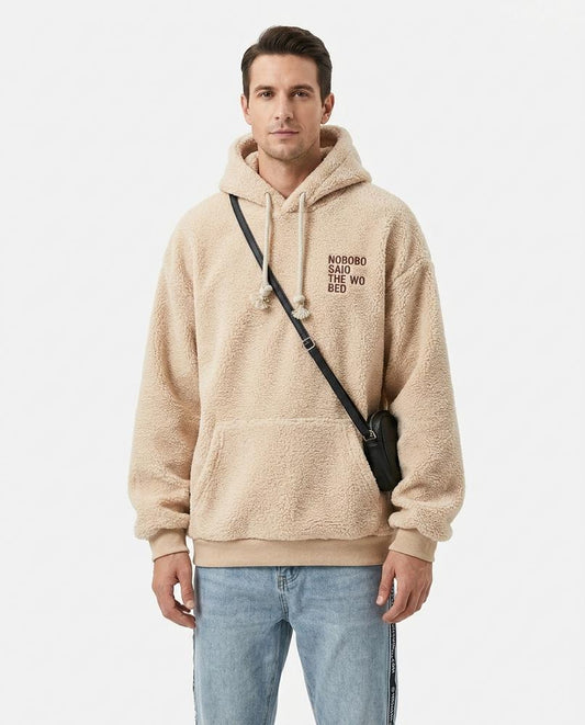 Ulla Fashion - Alsan | Flauschiger Bestickter Hoodie Unisex