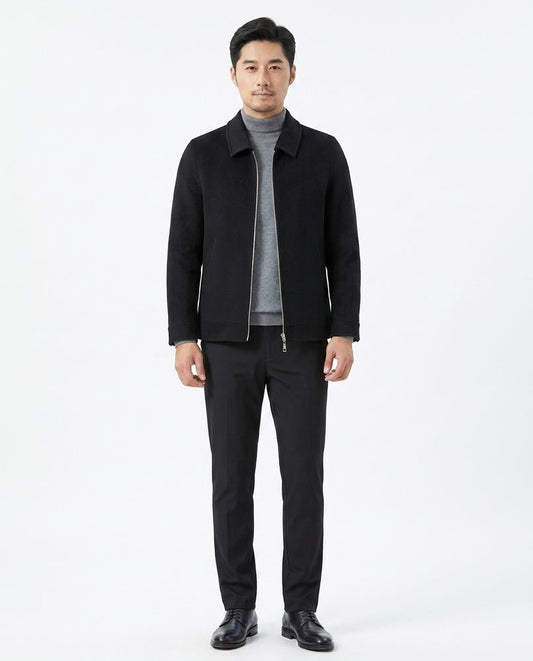 Ulla Fashion - Artir | Gefilzte Gezipte Jacke Herren
