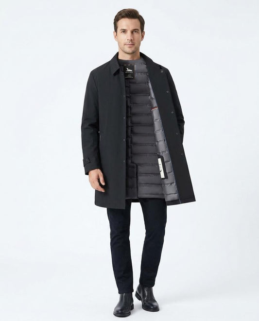 Ulla Fashion - Maven | Gefütterter Daunen Mantel Herren