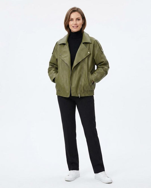 Ulla Fashion - Lysan | Hochgeschlossen Weit Geschnitten Jacke Unisex