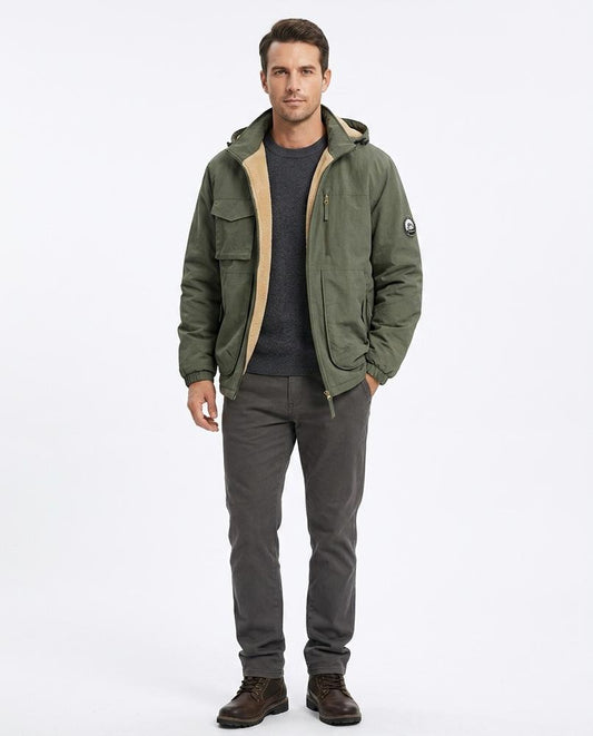 Ulla Fashion - Velor | Gefüttert Funktional Jacke Herren