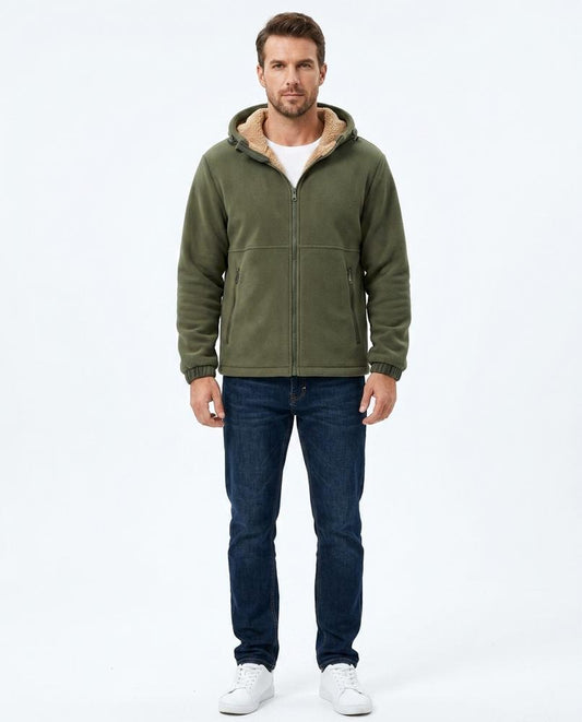 Ulla Fashion - Domer | Gefütterte Fleece Jacke Herren